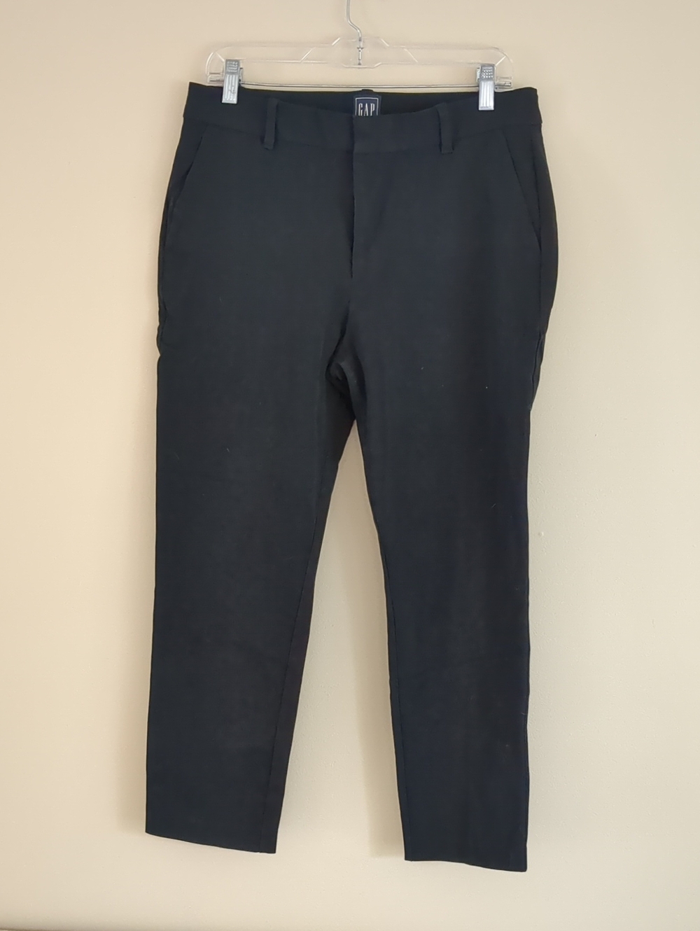 Gap Black 12 Slim Ankle High Rise Pants